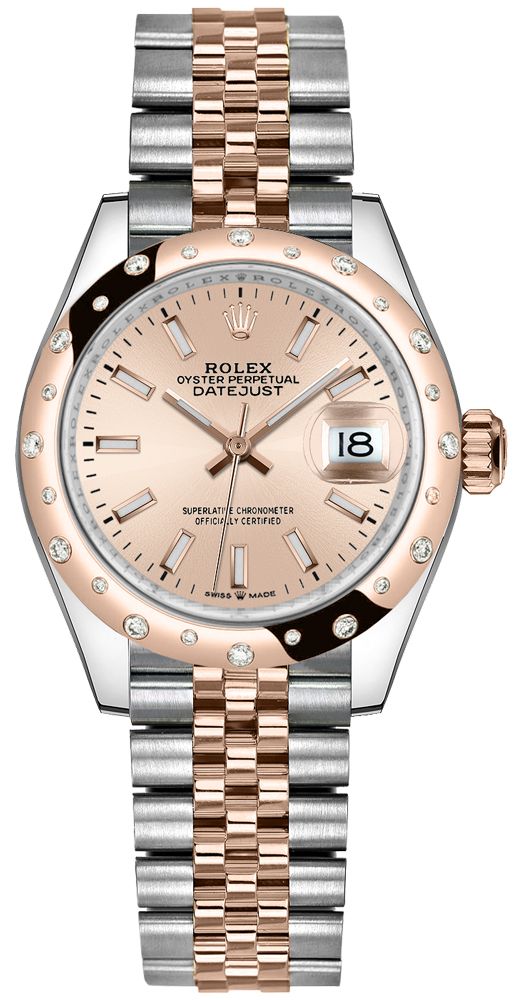 replique Montre Femme Rolex Datejust 31 Index Hour Markers 278341RBR