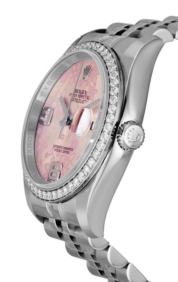 Montre Femme Rolex Datejust 36 Cadran Rose 116244 – Image 2