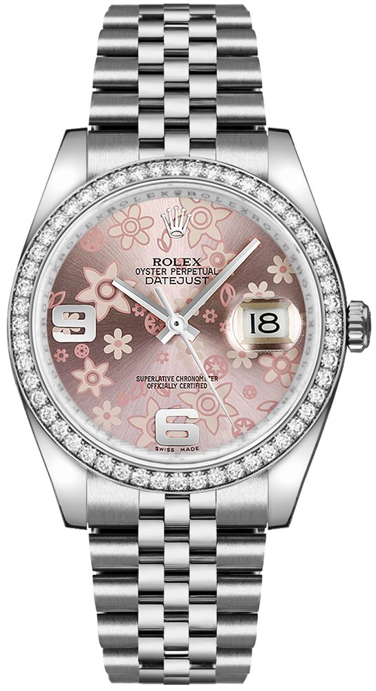 replique Montre Femme Rolex Datejust 36 Cadran Rose 116244