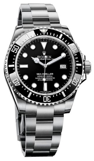 replique Montre Homme Rolex Sea-Dweller 4000 Cadran Noir 116600