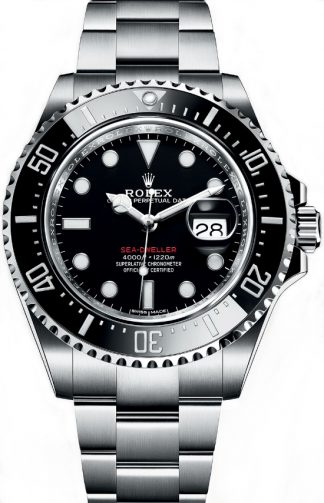replique Montre pour homme Rolex Sea-Dweller cadran noir 126600