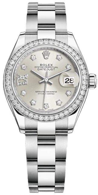 replique Rolex Lady-Datejust 28 Oyster Bracelet Women's Watch 279384RBR
