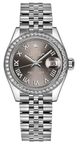 replique Rolex Lady-Datejust 28 Watch 279384RBR